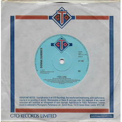 Donna Summer I Feel Love Vinyl 7" USED