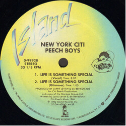 Peech Boys Life Is Something Special Vinyl 12" USED