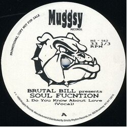 Brutal Bill / Soul Function Do You Know About Love Vinyl 12" USED