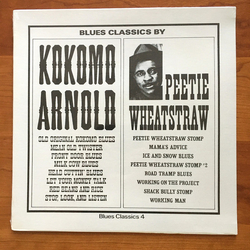 Kokomo Arnold / Peetie Wheatstraw Blues Classics By Kokomo Arnold / Peetie Wheatstraw Vinyl LP USED