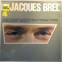 Jacques Brel N° 4 Vinyl LP USED