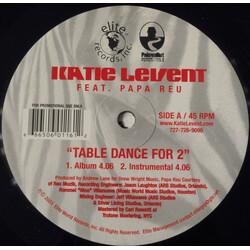 Katie Levent Table Dance For 2 Vinyl 12" USED