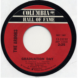 The Arbors Graduation Day / The Letter USED VINYL 7INCH 45 RPM REISSUE