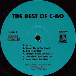 C-Bo The Best Of C-Bo Vinyl LP USED