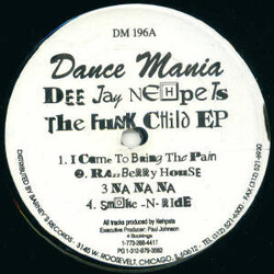 DJ Nehpets The Funk Child EP Vinyl 12" USED
