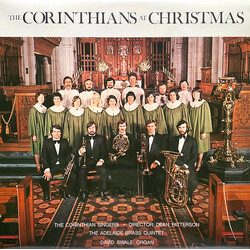 Corinthian Singers (2) / Dean Patterson / The Adelaide Brass Quintet / David Swale The Corinthians At Christmas Vinyl LP USED