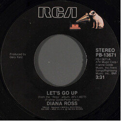 Diana Ross Let's Go Up Vinyl 7" USED
