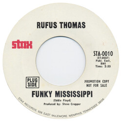 Rufus Thomas Funky Mississippi Vinyl 7" USED
