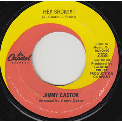 Jimmy Castor Hey Shorty! Vinyl 7" USED