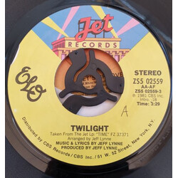 Electric Light Orchestra Twilight Vinyl 7" USED
