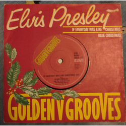 Elvis Presley If Everyday Was Like Christmas / Blue Christmas Vinyl 7" USED