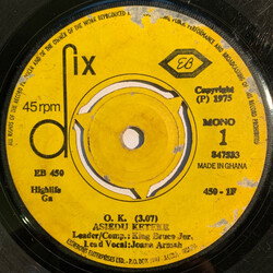 Asiedu Keteke O. K. Vinyl 7" USED