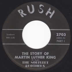 Norfleet Brothers The Story Of Martin Luther King Vinyl 7" USED