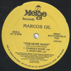 Marcos Gil One More Night Vinyl 12" USED