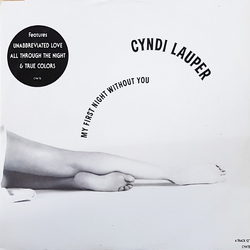 Cyndi Lauper My First Night Without You Vinyl 12" USED
