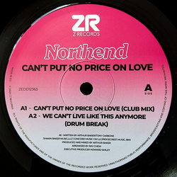 North End Can't Put No Price On Love Vinyl 12" USED