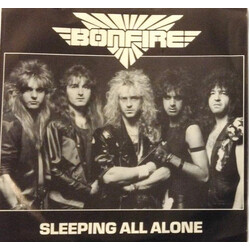 Bonfire Sleeping All Alone Vinyl 7" USED