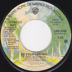 Fleetwood Mac Go Your Own Way / Dreams Vinyl 7" USED