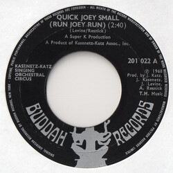 The Kasenetz-Katz Singing Orchestral Circus Quick Joey Small (Run Joey Run) / Rumble '69 Vinyl 7" USED