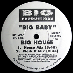 Big Baby Big House Vinyl 12" USED