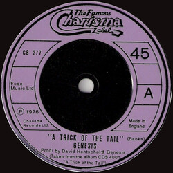 Genesis A Trick Of The Tail Vinyl 7" USED