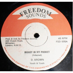 Dennis Brown Money In My Pocket Vinyl 12" USED