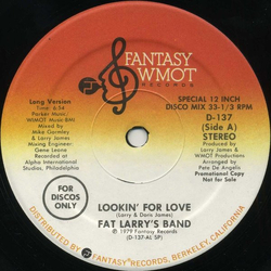 Fat Larry's Band Lookin' For Love Vinyl 12" USED