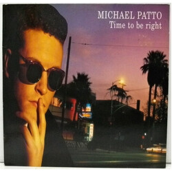 Mike Patto Time To Be Right Vinyl LP USED