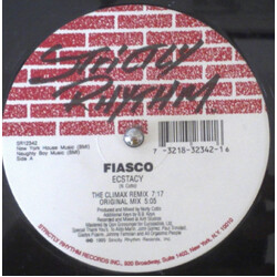 Fiasco Ecstacy Vinyl 12" USED