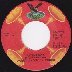 Danny & The Juniors At The Hop Vinyl 7" USED