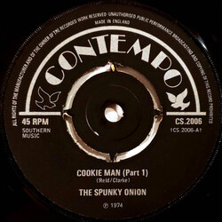 The Spunky Onion Cookie Man Vinyl 7" USED
