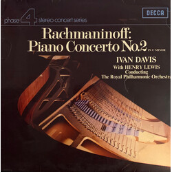 Sergei Vasilyevich Rachmaninoff / Ivan Davis (2) / Henry Lewis / Royal Philharmonic Orchestra Piano Concerto No. 2 In C Minor Vinyl LP USED