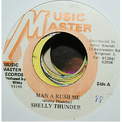 Shelly Thunder Man A Rush Me Vinyl 7" USED