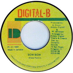 Shabba Ranks Bow Bow Vinyl 7" USED