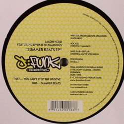 Jason Herd Summer Beats EP Vinyl 12" USED