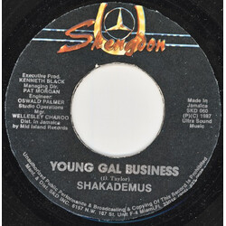 Chaka Demus Young Gal Business Vinyl 7" USED