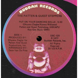 Patten & Guest Steppers / Willie Bridges Put On Your Dancing Bells / I'm Gonna Show You Where It's At Vinyl 12" USED