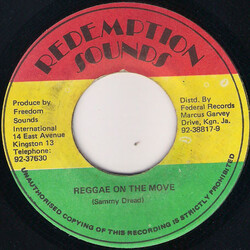 Sammy Dread Reggae On The Move Vinyl 7" USED