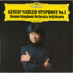 Gustav Mahler / Boston Symphony Orchestra / Seiji Ozawa Symphony No.1 Vinyl LP USED