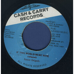 Junior Delgado If This World Were Mine Vinyl 7" USED
