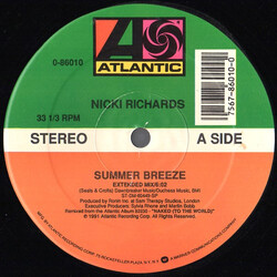 Nicki Richards Summer Breeze Vinyl 12" USED