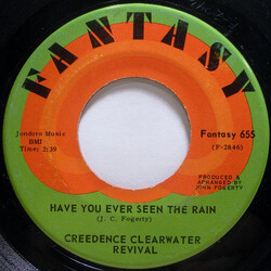 Creedence Clearwater Revival Have You Ever Seen The Rain / Hey Tonight Vinyl 7" USED