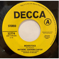 Matthews' Southern Comfort Woodstock Vinyl 7" USED