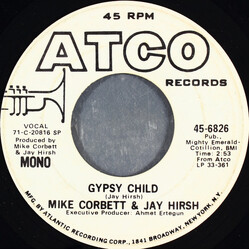 Mike Corbett / Jay Hirsh Gypsy Child Vinyl 7" USED