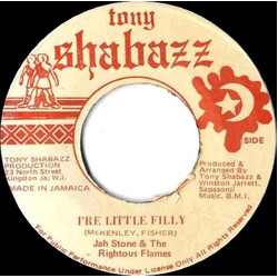 Jah Stone / The Righteous Flames / Winston Jarrett I're Little Filly / Easy Squeeze Vinyl 7" USED