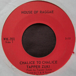 Tapper Zukie Chalice To Chalice Vinyl 7" USED