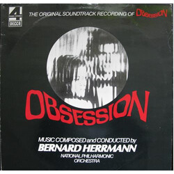 Bernard Herrmann Obsession (The Original Soundtrack Recording) Vinyl LP USED