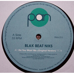 Blak Beat Niks Do You Want Me Vinyl 12" USED