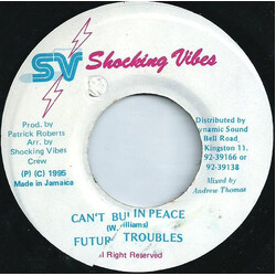 Future Troubles Can't Bun In Peace Vinyl 7" USED