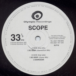 Scope So Deep Vinyl 12" USED